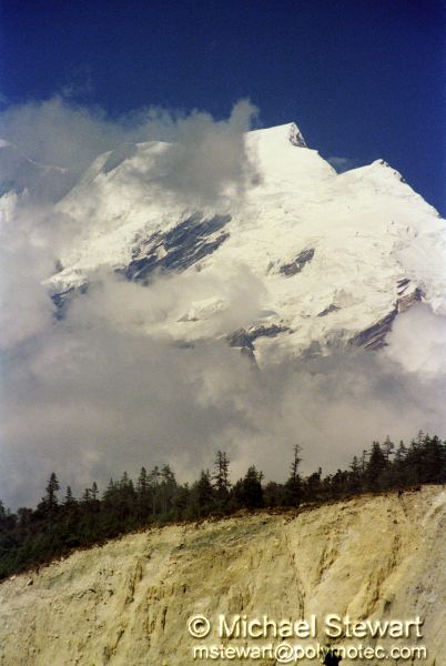 Tukche Peak and Landslide Zone